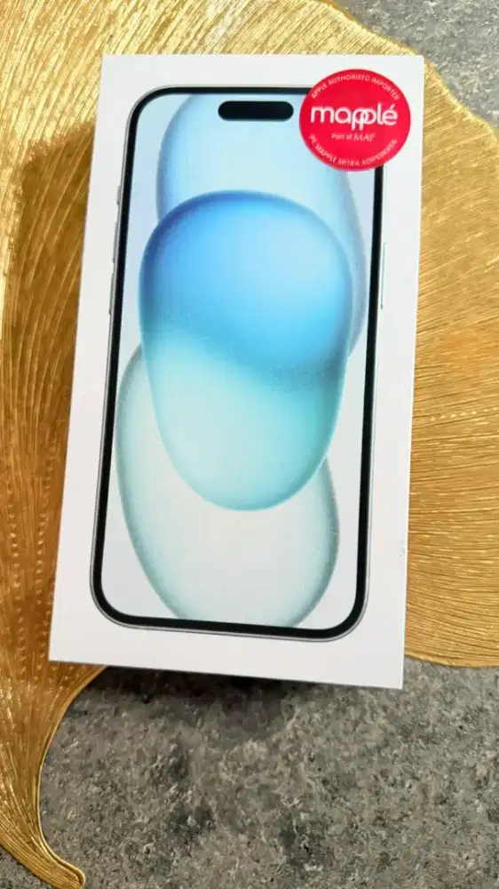 Iphone 15 basic blue 128gb new segel