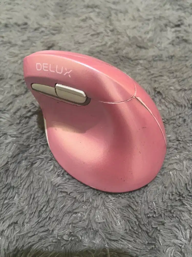 Mouse vertical delux m618 mini pink