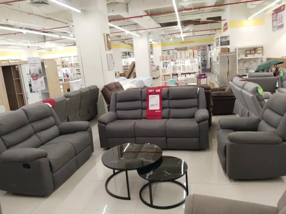 sofa set lexus 3+2+1 seater recliner