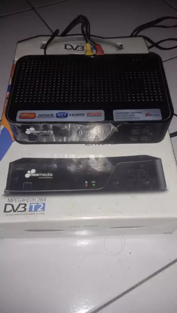 Jual aja nih set top box masih baru