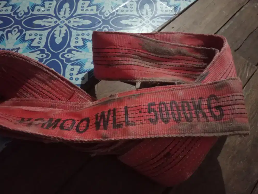 Tali sling Belt 5000 kg