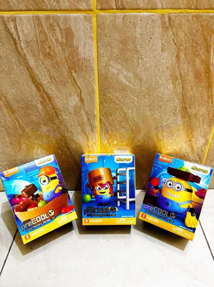Blokees Minion Precool Jelly Factory Series