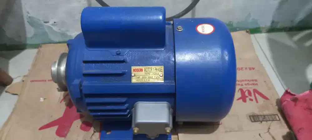 Motor dinamo 1 phase