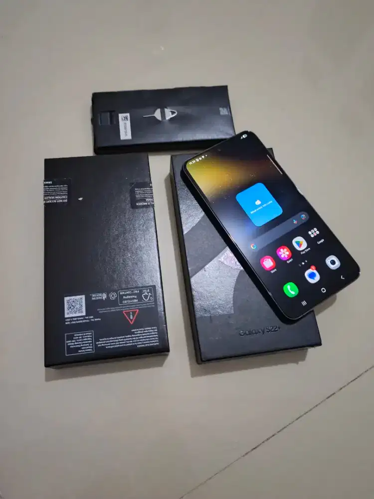 Samsung S22+ 5G 8/256 Sein fullset mluss 97% lncar jyaa no kndalaa jos