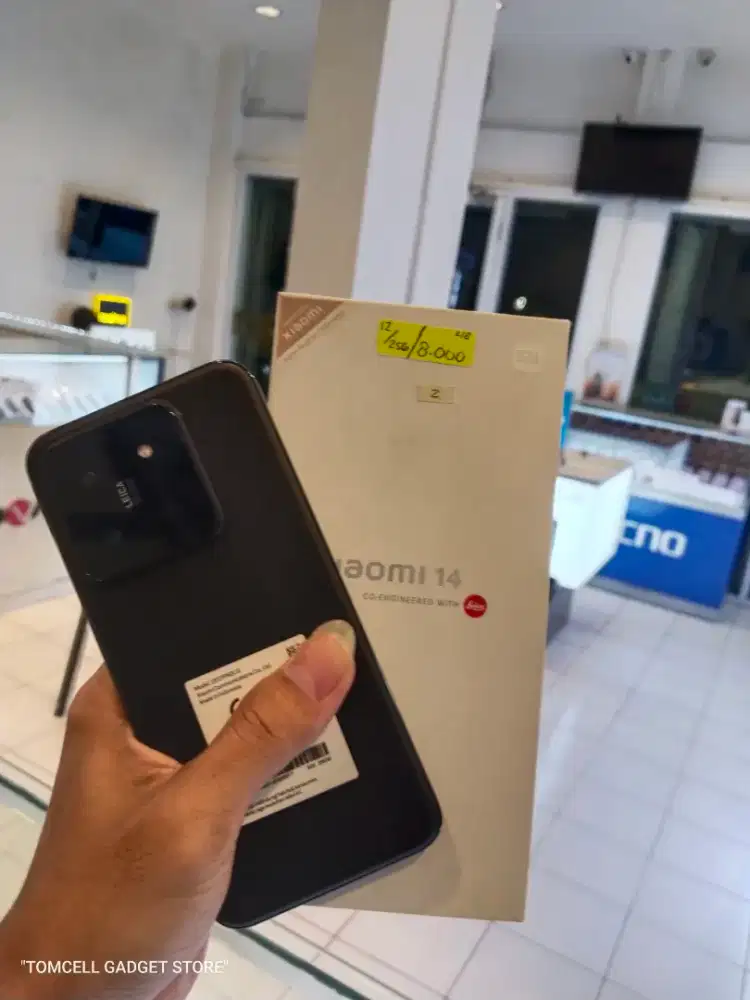 Xiaomi 14 12/256 second lengkap normal semua
