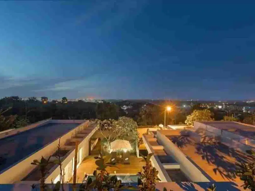 Villa 1lt Furbished Dapat View Laut & Bandara Lokasi Nusa Dua area cluster Luas Tanah 615m²