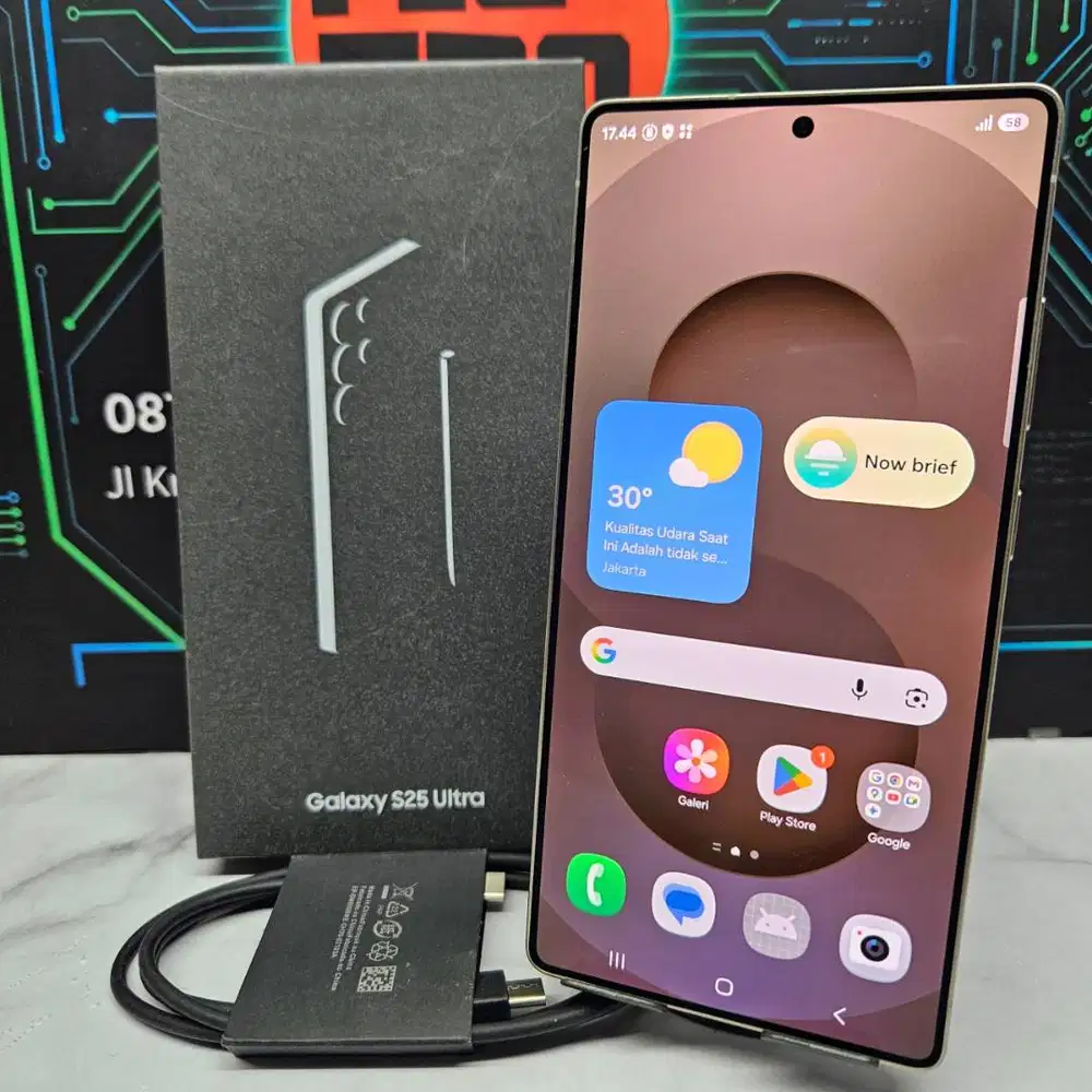 Samsung Galaxy S25 Ultra 12/512GB Grey Resmi Fullset SEIN SUPER MULUS