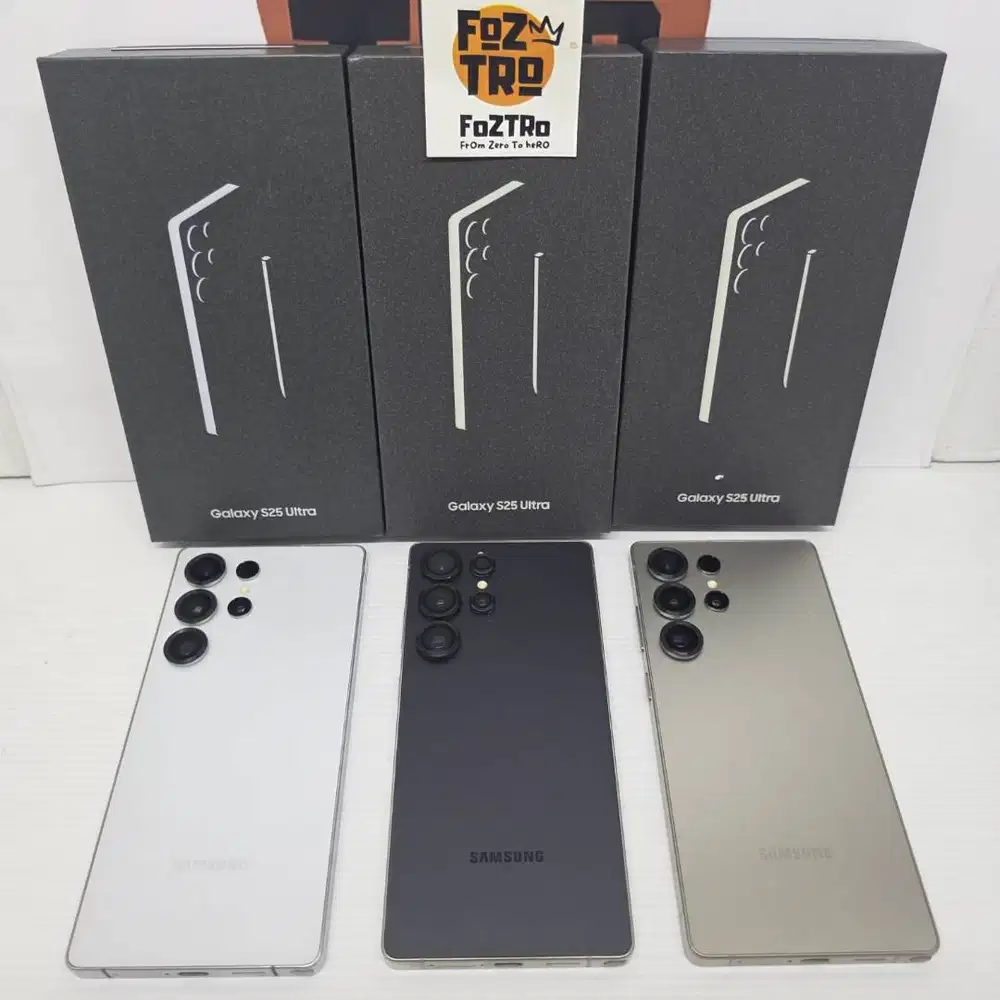 Ready Stock Samsung S25 Ultra 256/512GB Fullset No Minus SIAP COD