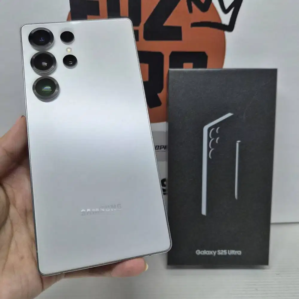 Samsung S25 Ultra Silver White 12/512GB FULLSET Mulus No Minus Sein