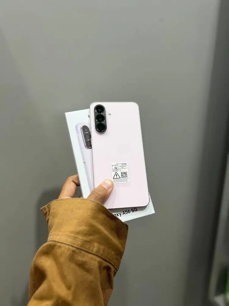 SAMSUNG A56 5G 8/256 SECOND RESMI SEIN FULLSET GARANSI ON