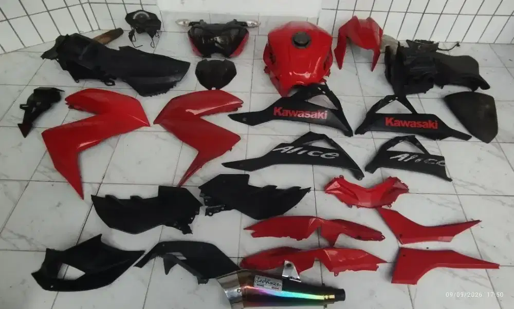 Sparepart Copotan Kawasaki Ninja Z250 2 Silinder