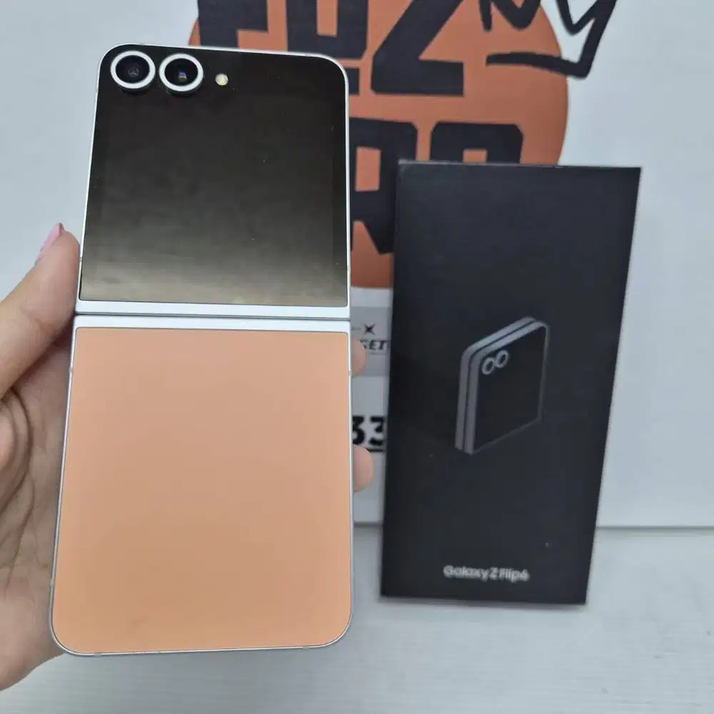 Samsung Galaxy Z Flip 6 12/512GB Exclusive Peach No Minus FULLSET