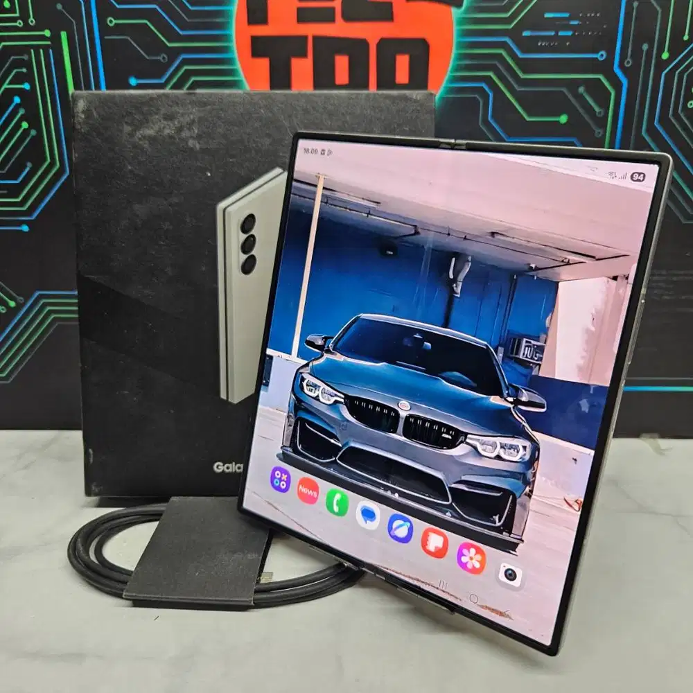 Samsung Galaxy Z Fold 6 12/256GB Mulus Resmi Fullset NO MINUS
