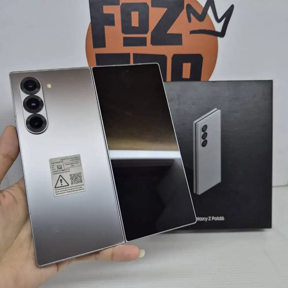 Samsung Z FOLD 6 12/256gb SILVER FULLSET No Minus EX SEIN