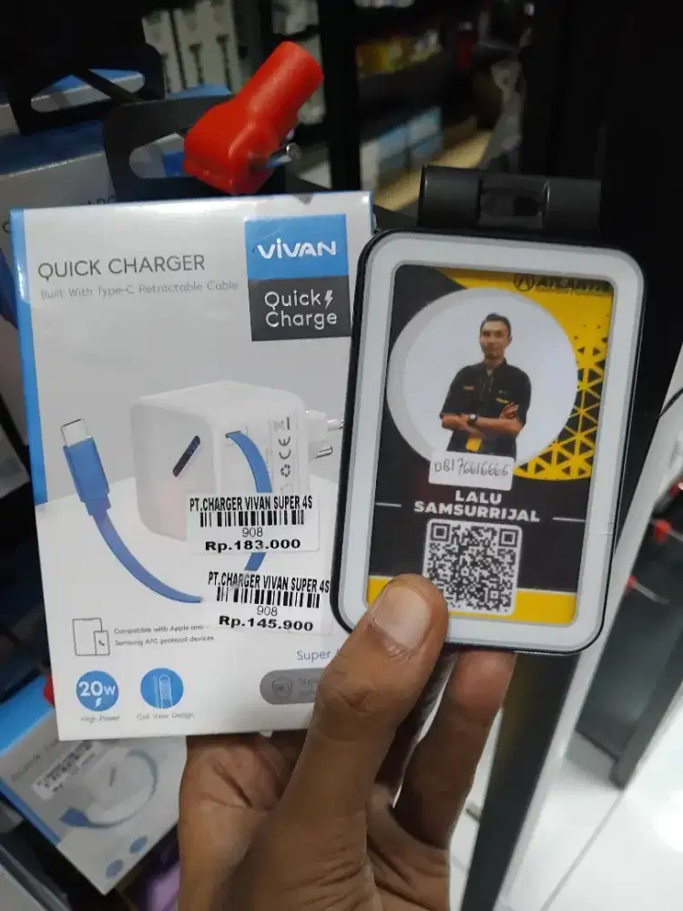 CHARGER VIVAN SUPER 4S|ATLANTIS DAHSYAT