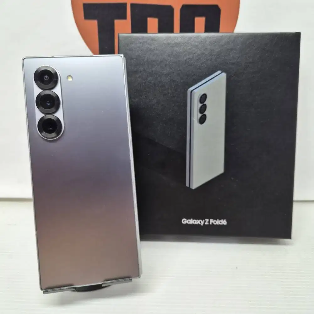Samsung Galaxy Z FOLD 6 12/512GB NAVY No Minus No Kendala FULLSET