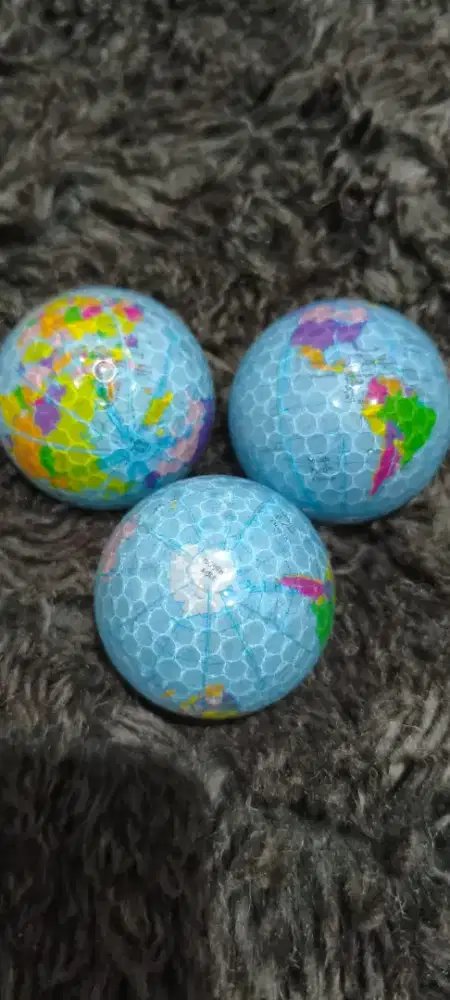 Jual Bola Golf Baru, Globe, Glow In The Dark