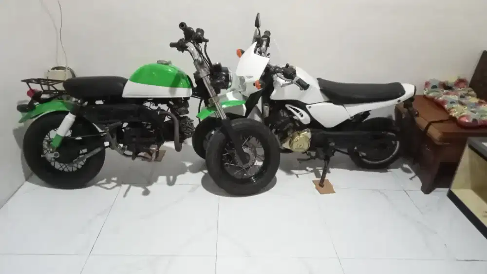Replika Honda monkey imut lucu