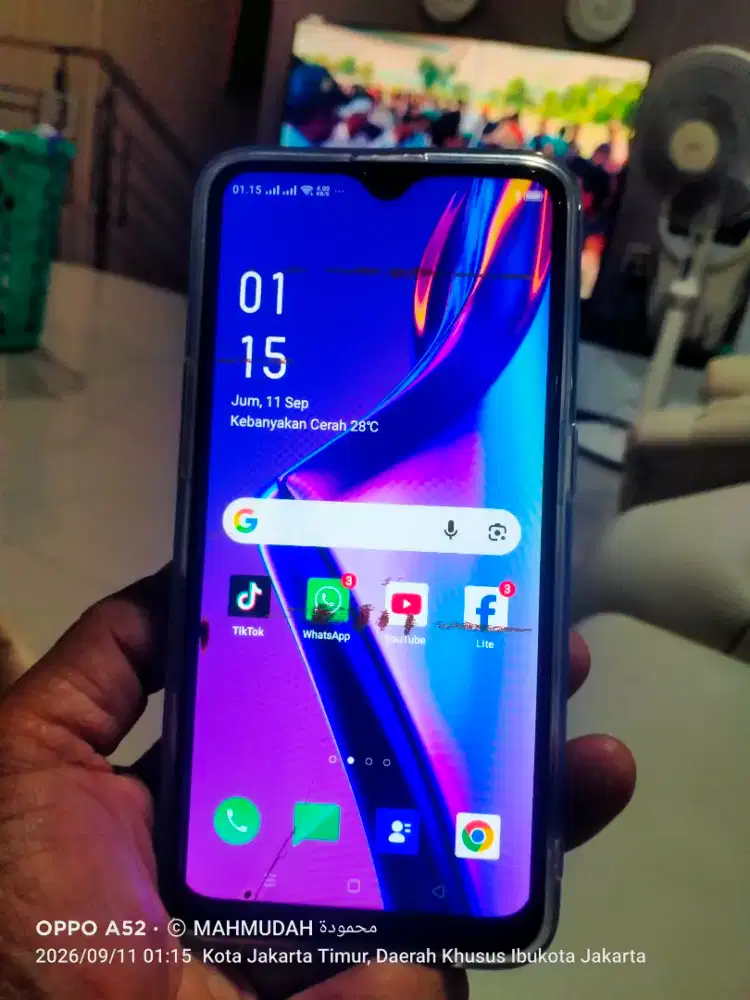 oppo A12 RAM 4/64GB mesin aman tinggal pake
mines retak dan bercak 450
