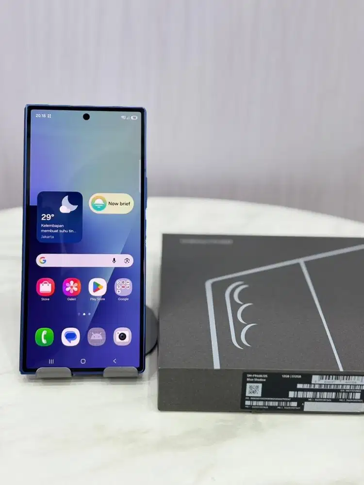Samsung Galaxy Z Fold 7 12/512GB Blue Shadow Like New Garansi Ex Resmi