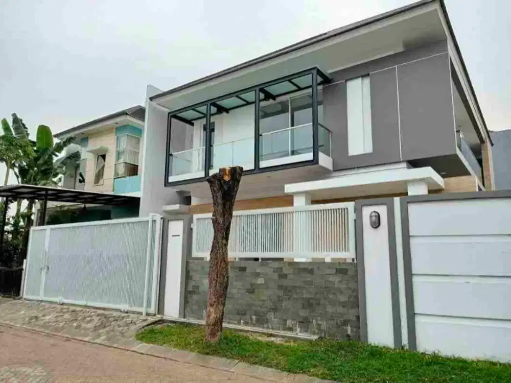 Rumah Mewah 2Lt Gress / Baru One Gate Security 24Jm Kertajaya Surabaya Dekat Galaxy & Pakuwon