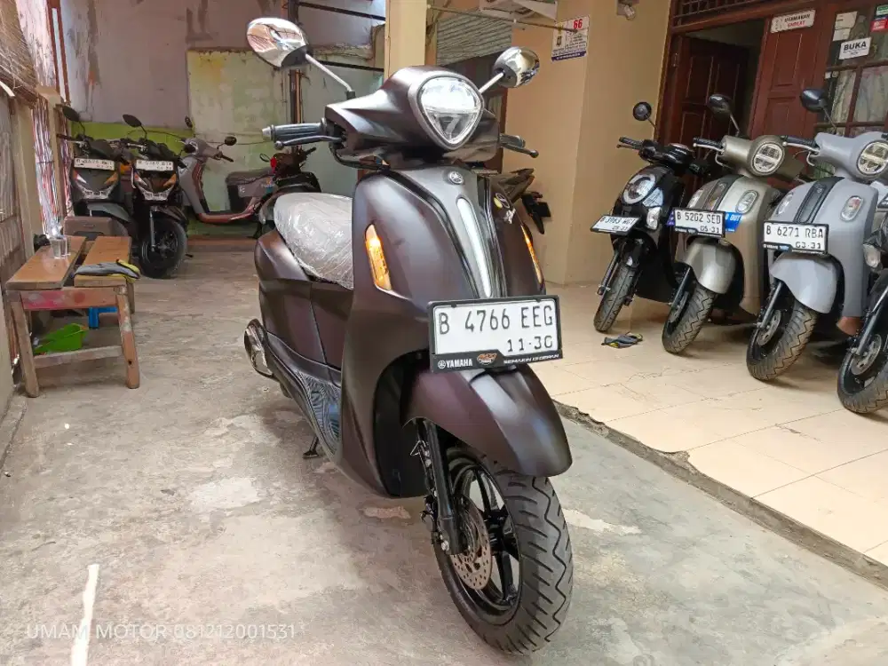 KM 11K YAMAHA GRAND FILANO LUX 2025 BISA TT 2024 DI CILEDUG HARGA PAS