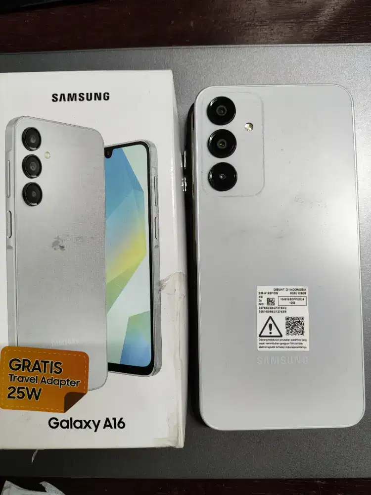 SAMSUNG A16 RAM 8/128GB FULSET ORI