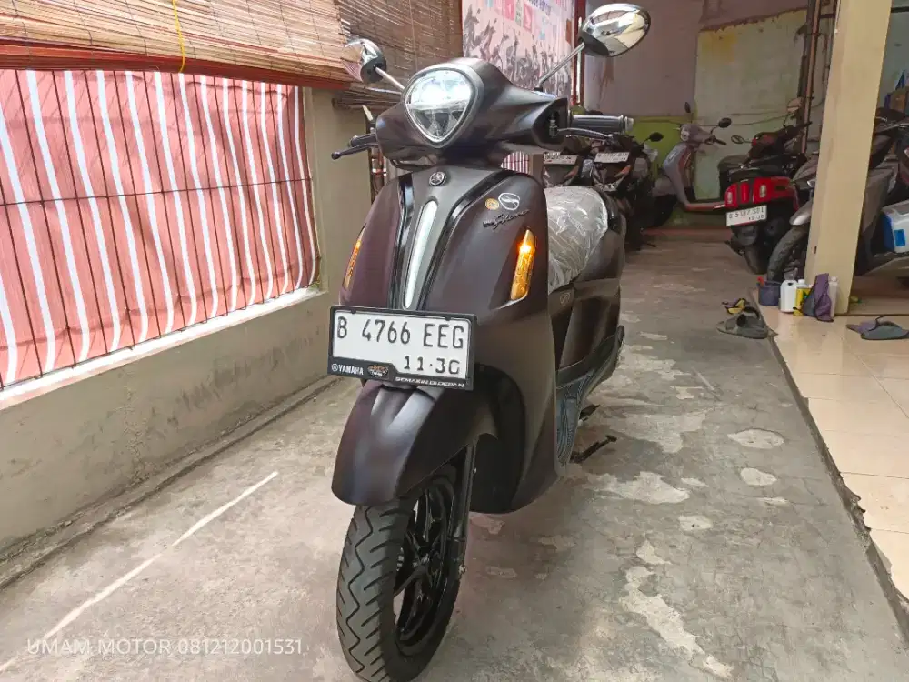 KM 11K YAMAHA GRAND FILANO LUX 2025 BISA TT 2024 DI CILEDUG HARGA PAS