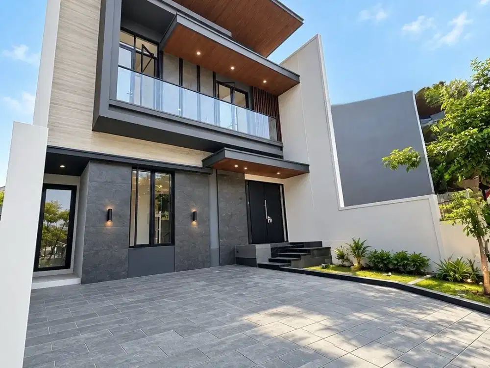 DIJUAL RUMAH CITRALAND UTAMA 4KT 2LT MODERN MINIMALIS BARU GRESS