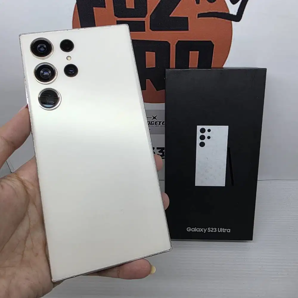 Samsung S23 Ultra 12/256GB FULLSET Mulus No Minus Ex Sein RESMI