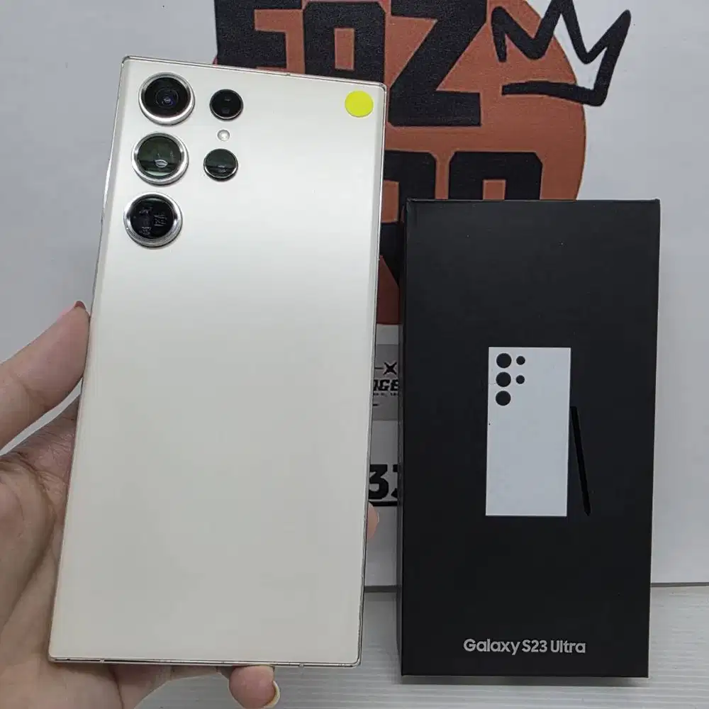Samsung S23 Ultra 12/512GB FULLSET Mulus No Minus Ex Sein RESMI
