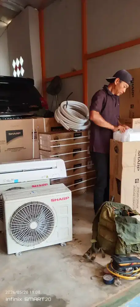 Service elektronik AC,kulkas,tv,mesin cuci dll