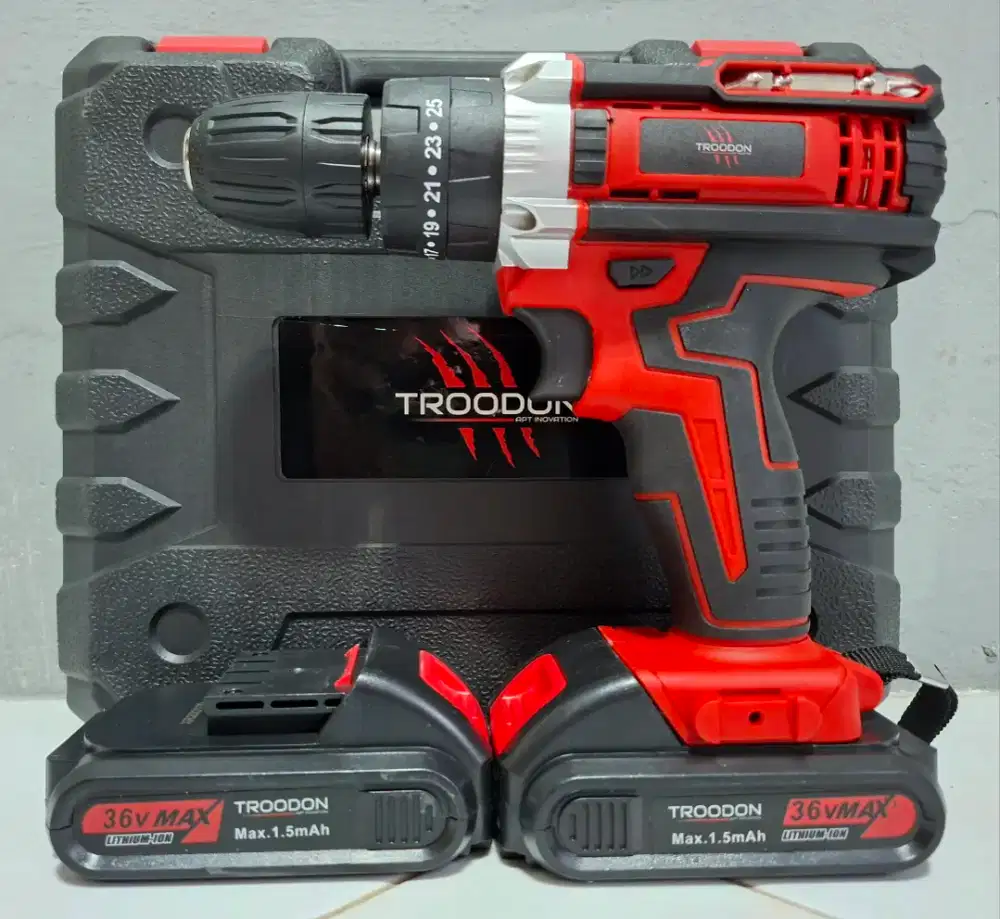Baru bor cordless brushless 2 batere lithium