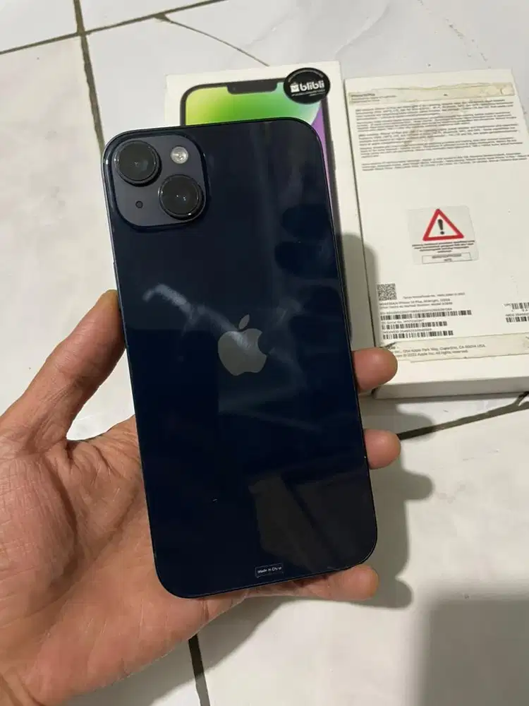 Iphone  14 plus 128 GB Resmi Ibox Fullset