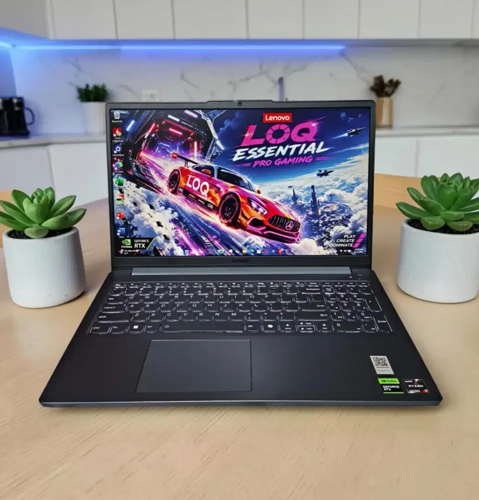 Laptop Gaming Lenovo LOQ NVIDIA RTX 4050 RYZEN 7 SSD 512Gb RAM 16Gb