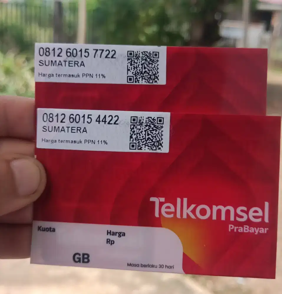 Kartu Telkomsel Simpati Seri 081260 Nomor Cantik (kuota 3 GB)