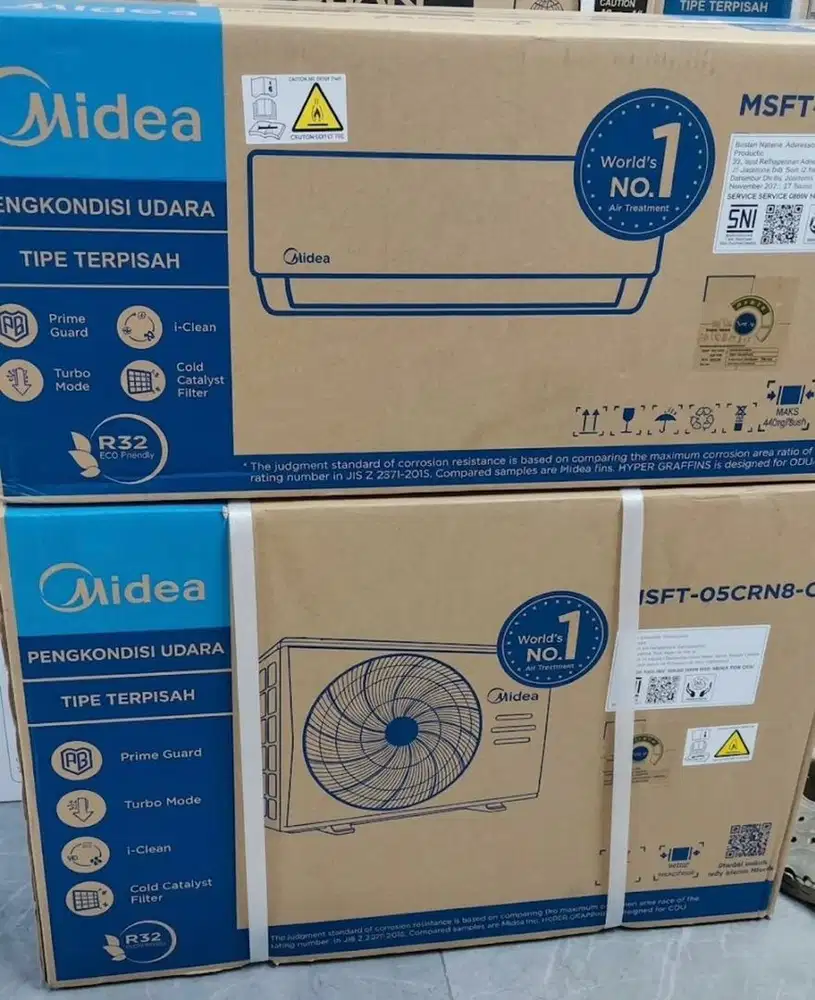 JUAL AC MIDEA MSFT 05CRN8 1/2 PK