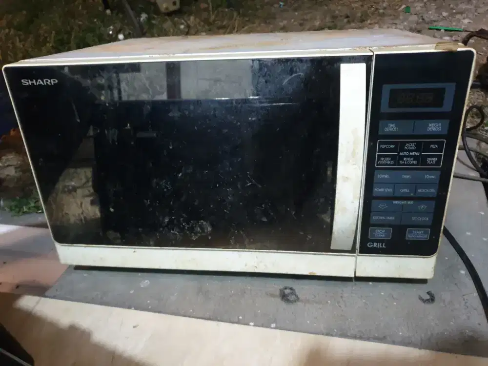 Microwave and oven