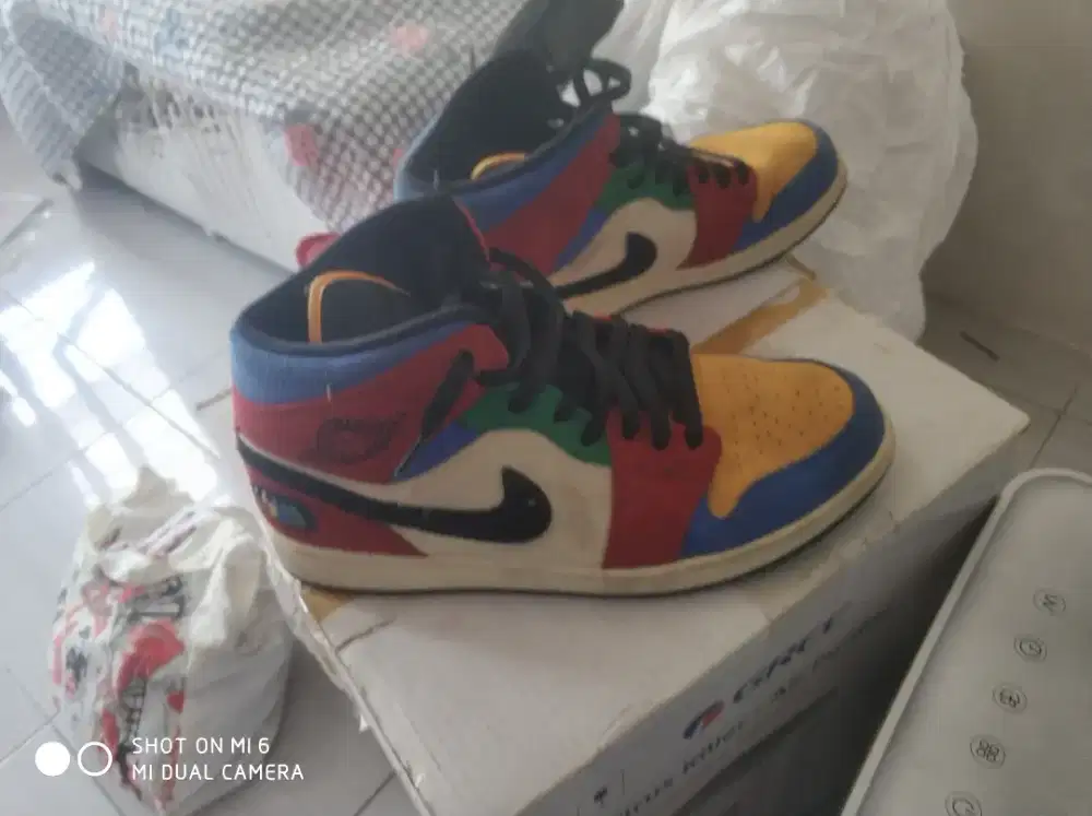 Nike Air Jordan X Blue The Great Air Jordan 1 Mid Fearless