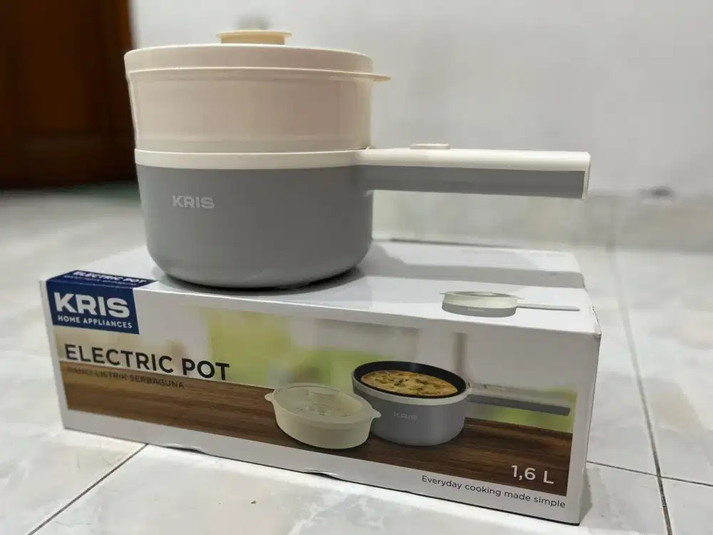 KRIS Electric Pot Panci listrik serbaguna 1,6 L