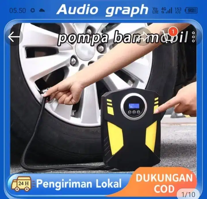 Ban sama velgnya r 15. + Angin portable