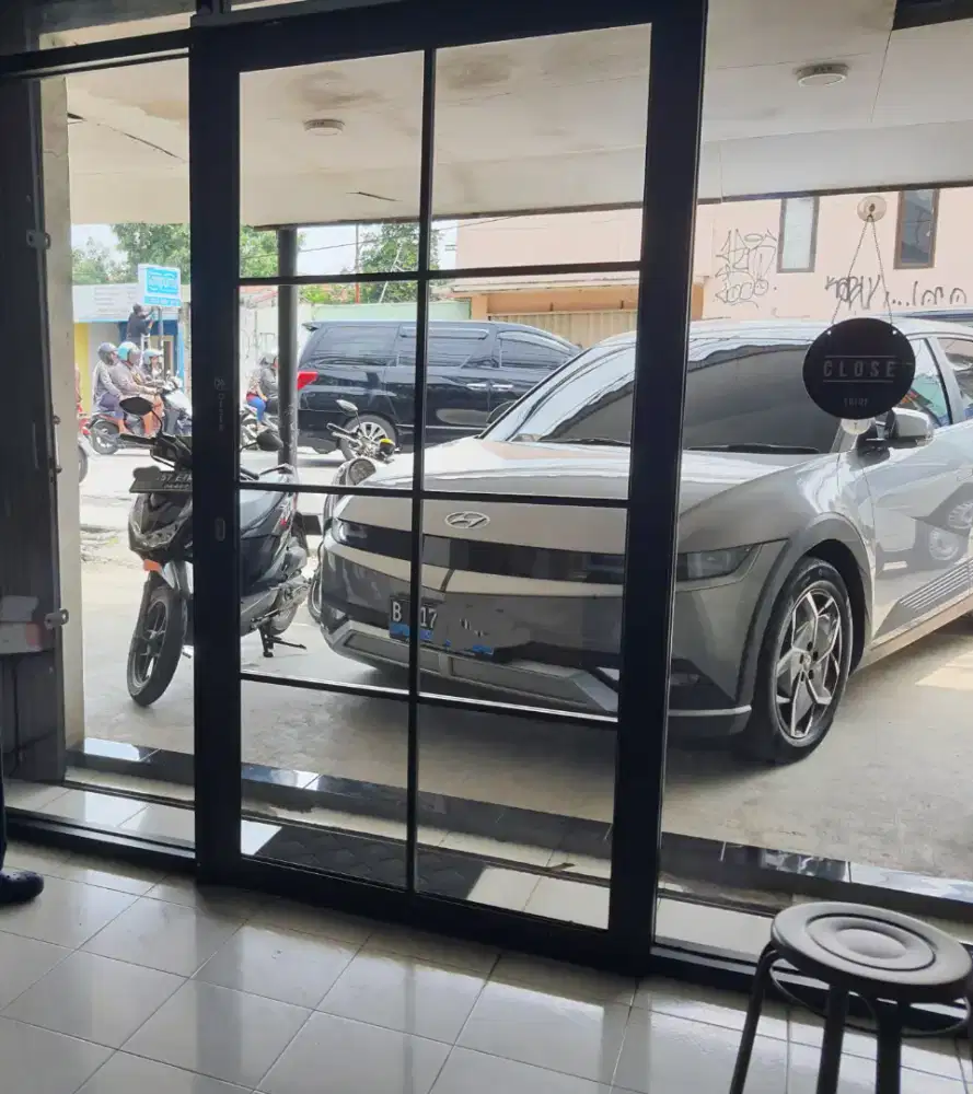 Pintu geser dan pastisi kios/ruko..bahan tebal dan kuat