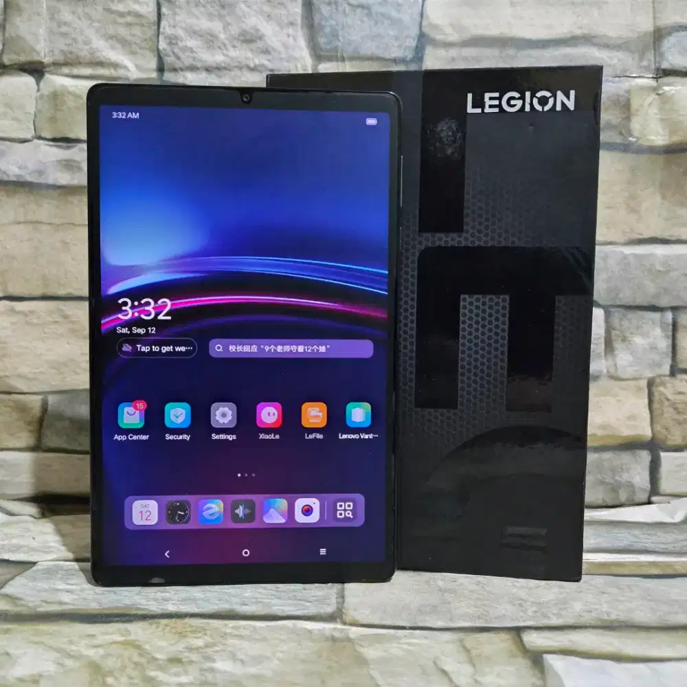 Lenovo Legion Tab Y700 16/512 Wifi Fulset segel mulus 98%