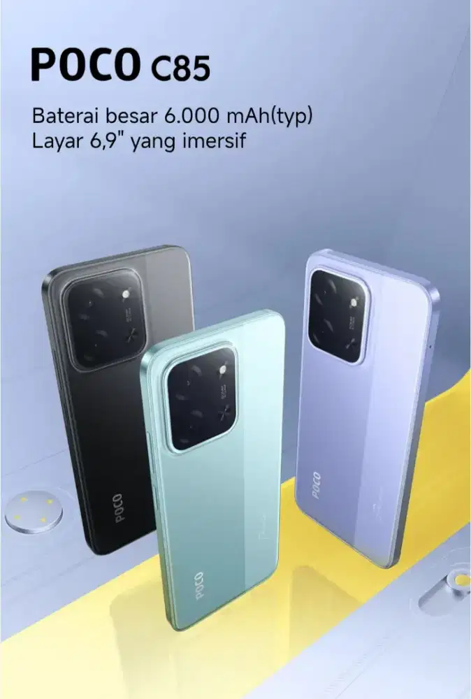 Poco C85 8/256 new Garansi Resmi