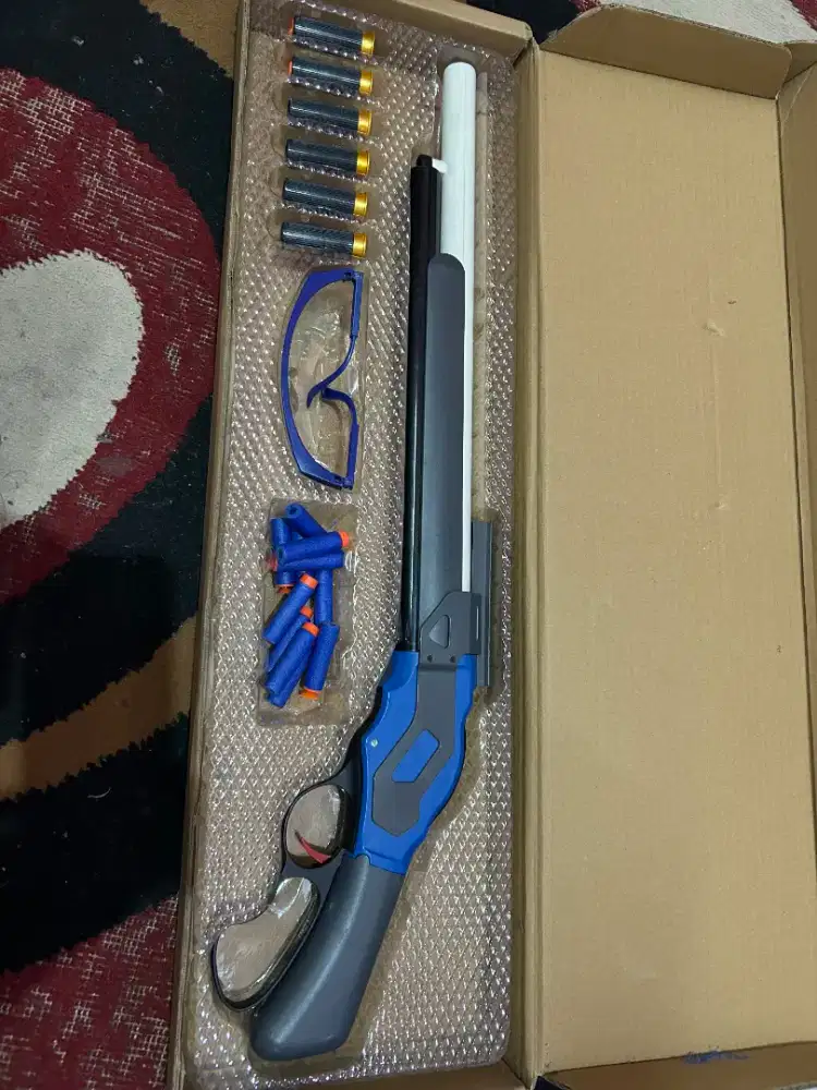 Mainan Shotgun / Dart Blaster