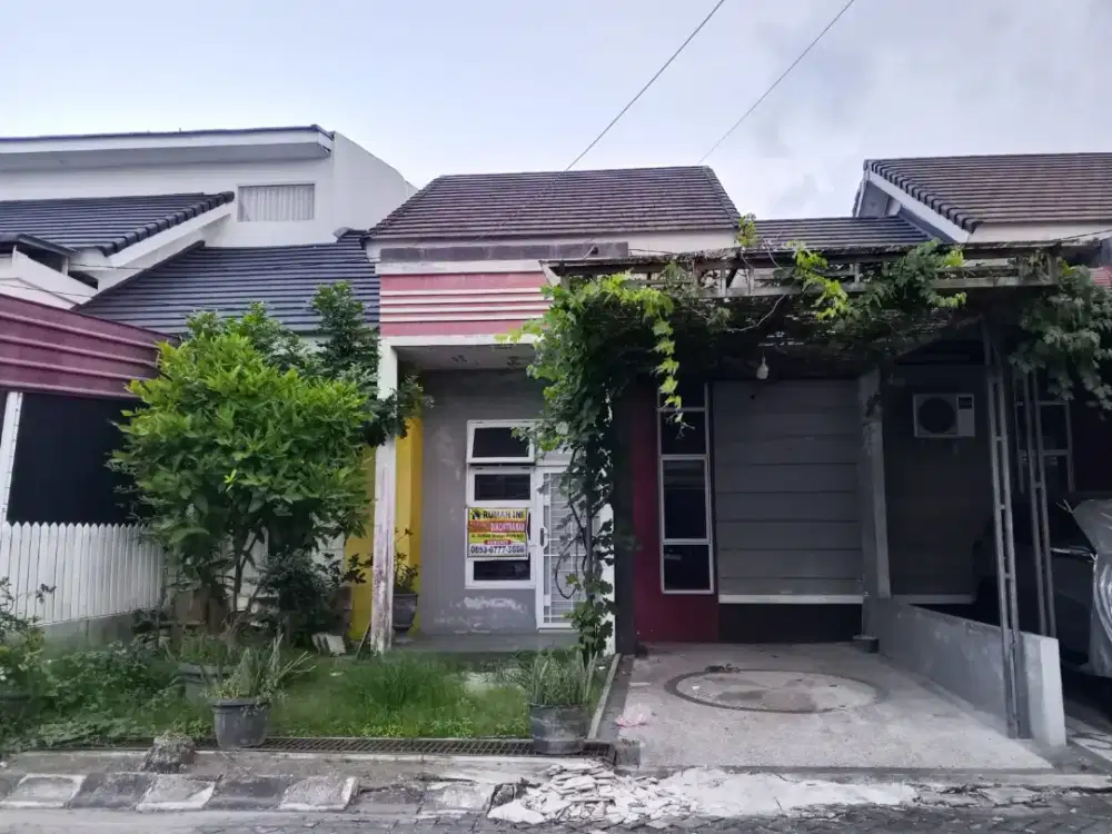 Di kontrakkan rumah cluster type 100 dengan luas 138 m²