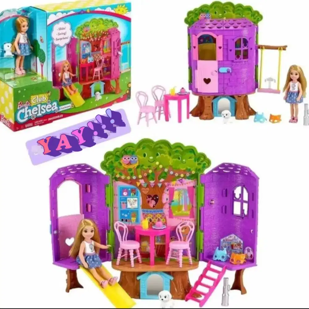 Barbie chelsea tree house