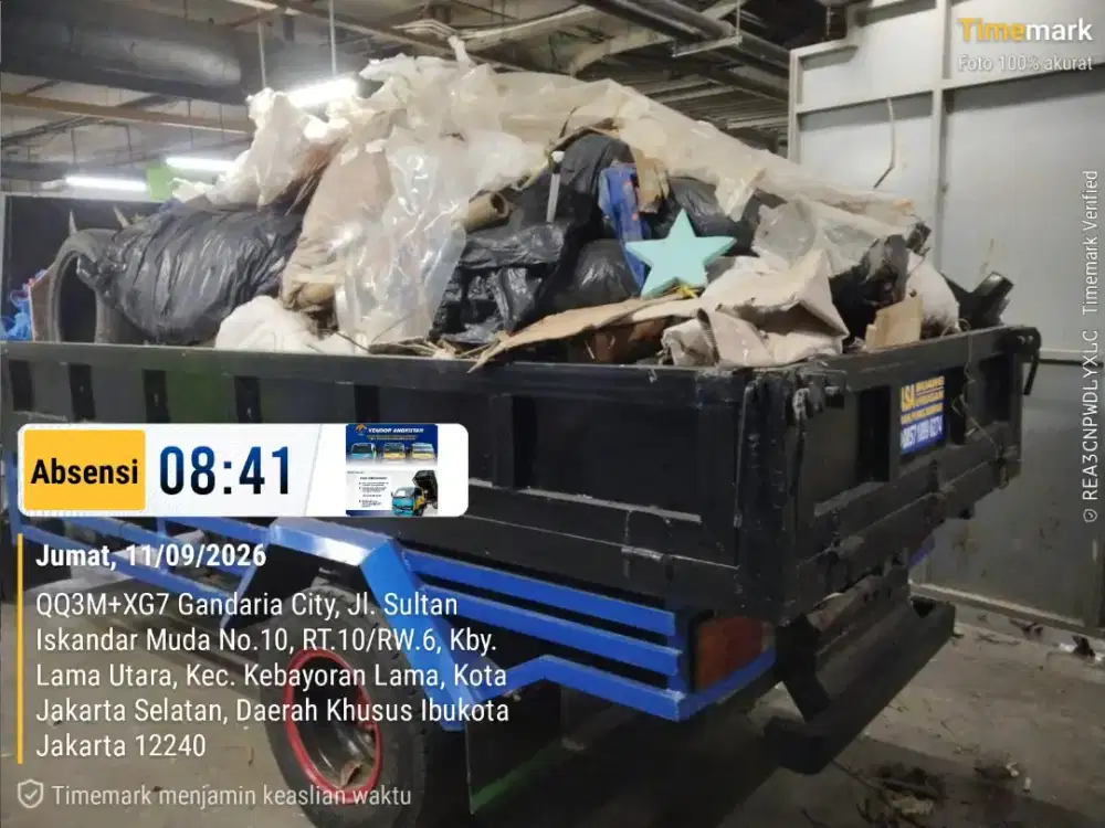 Jasa buang puing sampah proyek