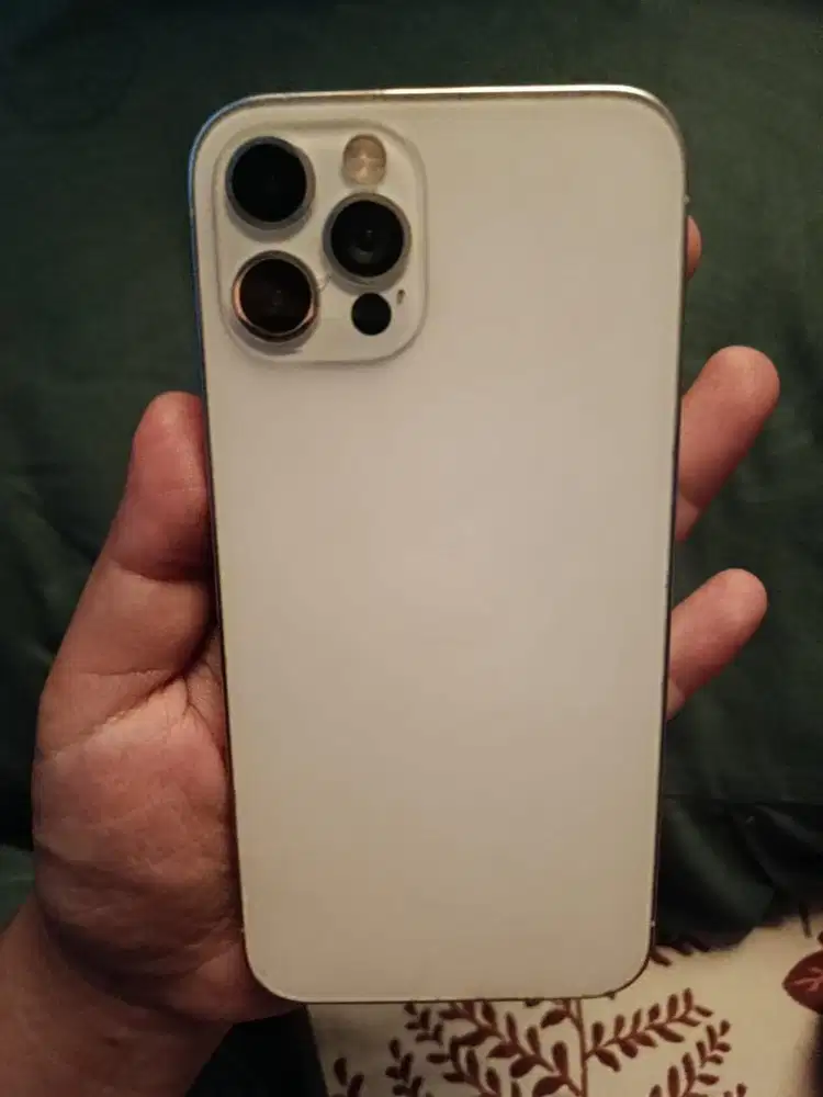 iPhone 12 Pro 128GB Silver / White - Inter Pemakaian Pribadi