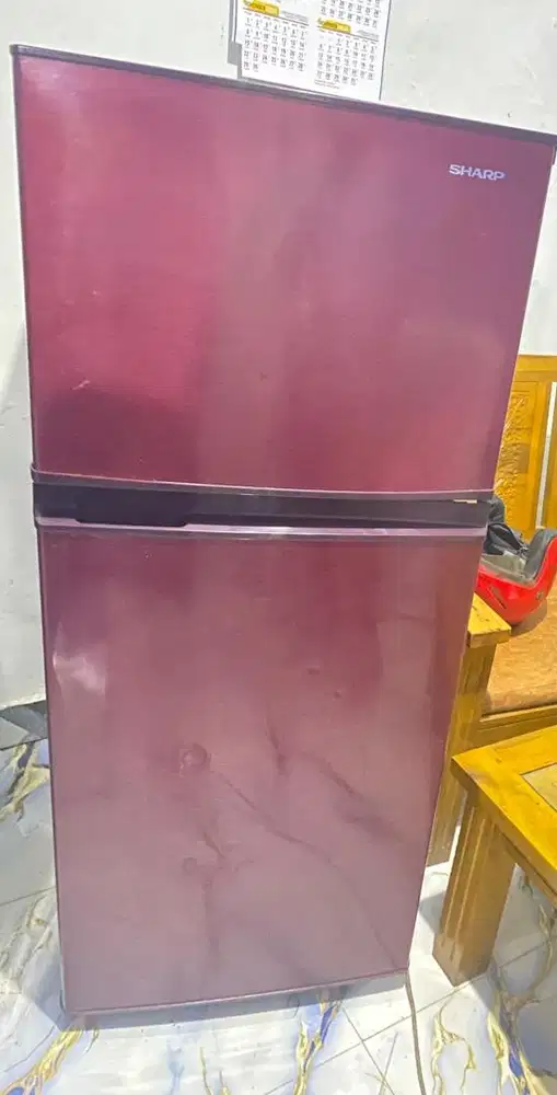 kulkas 2pintu merk sharp